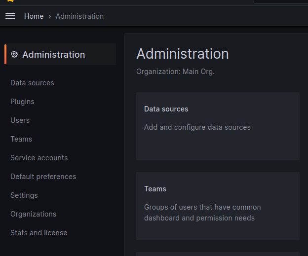 grafana-menu-admin