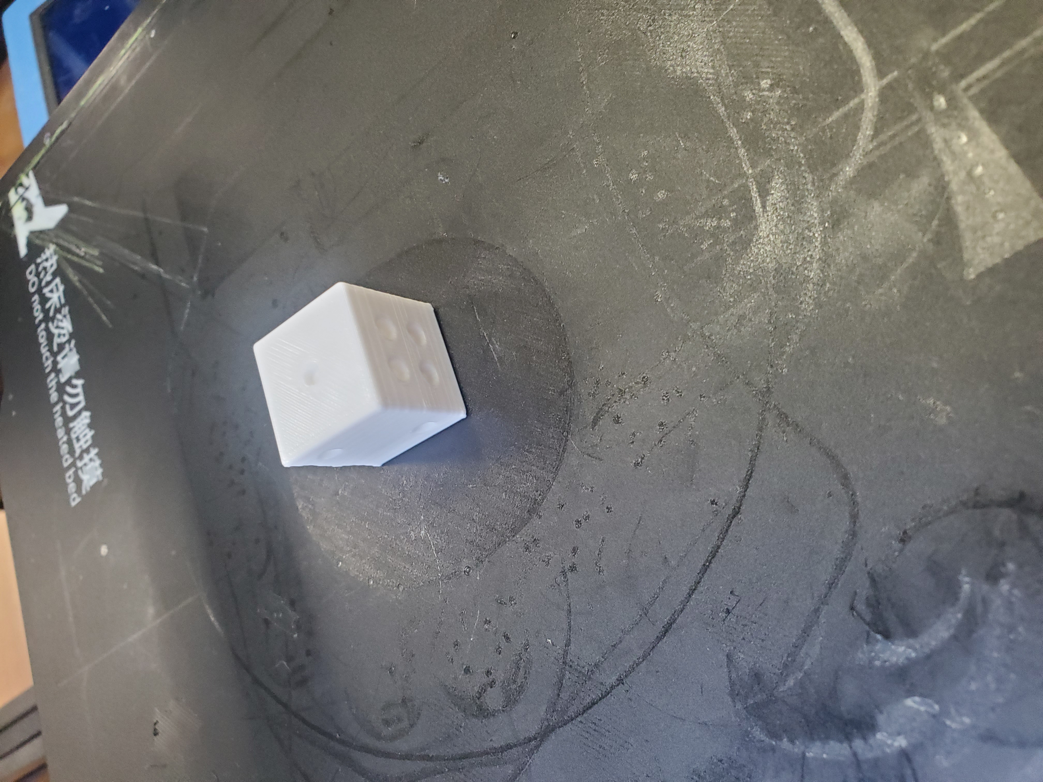 dé sur imprimante 3D