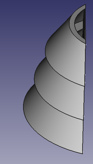 79. screenshot côté sapin freecad