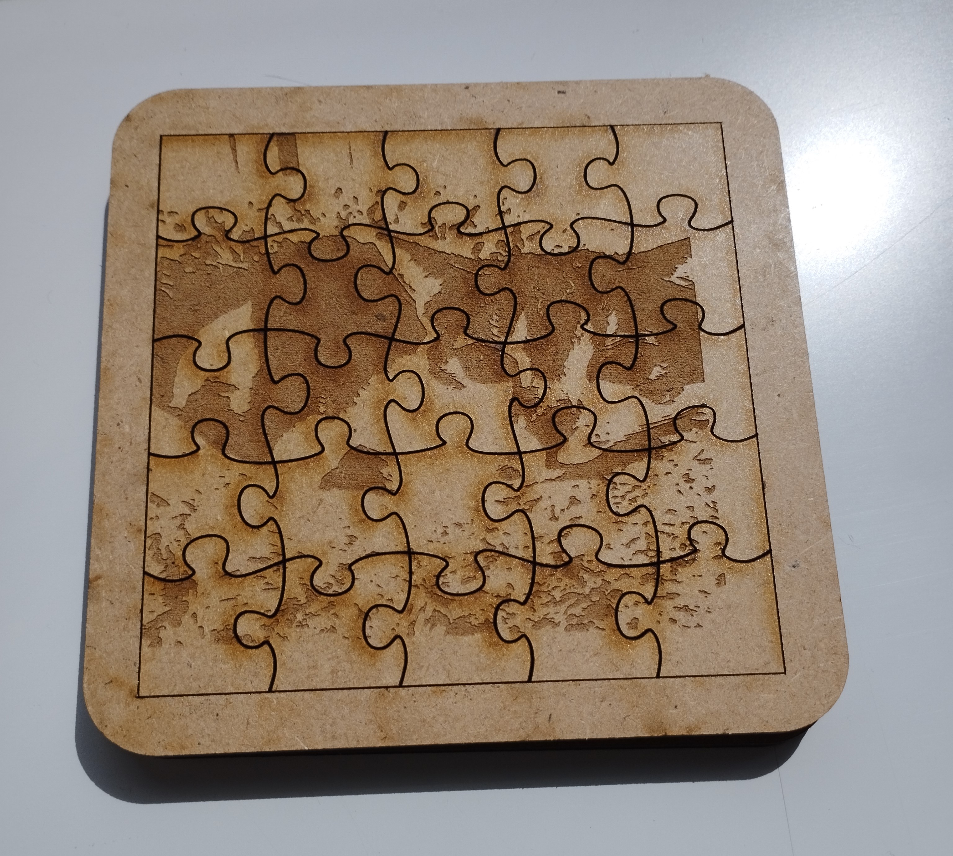 Rendu final du puzzle