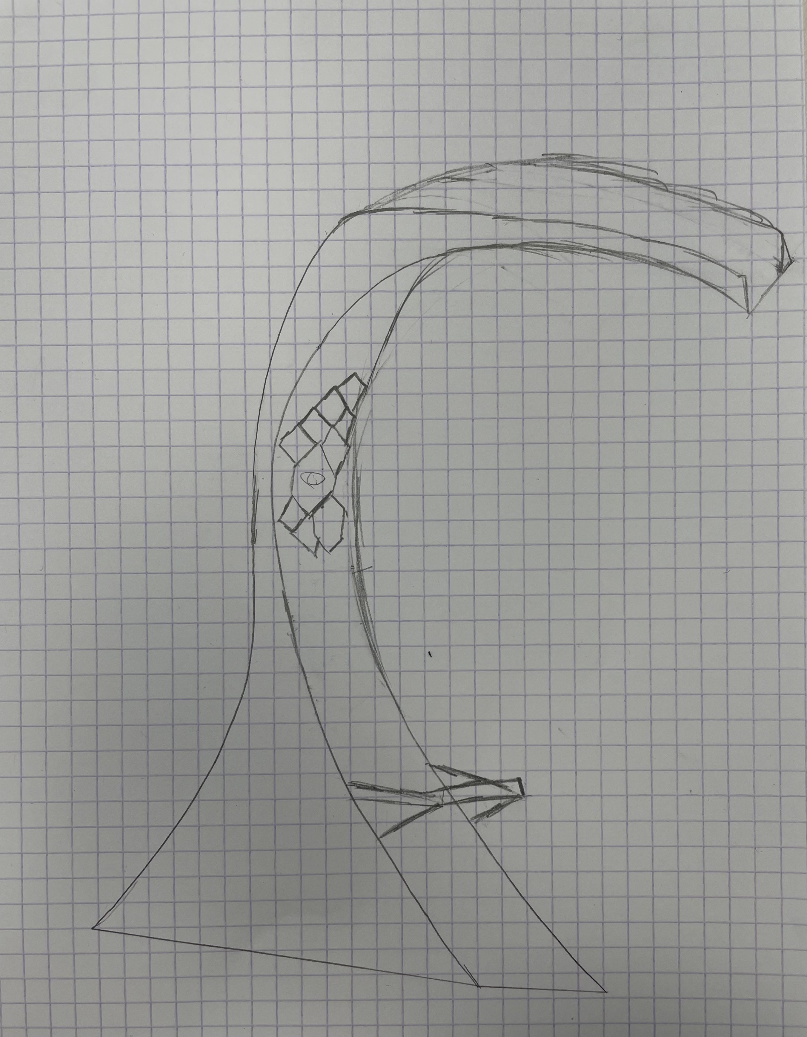 Dessin du support de casque 