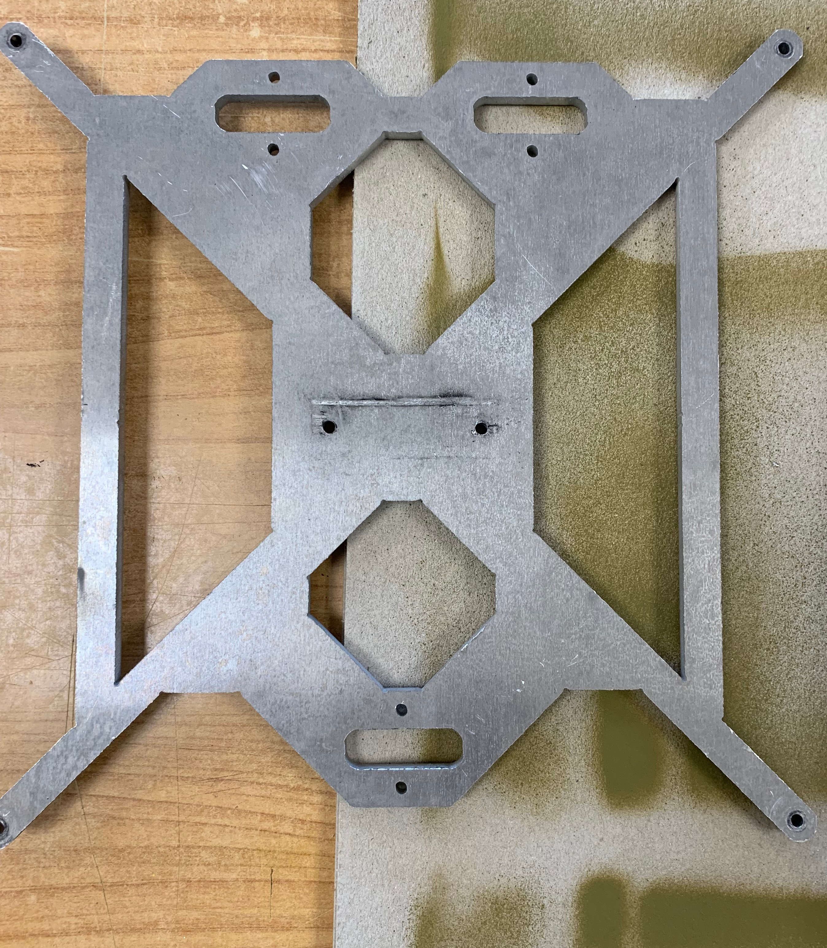le support de la plaque chauffante