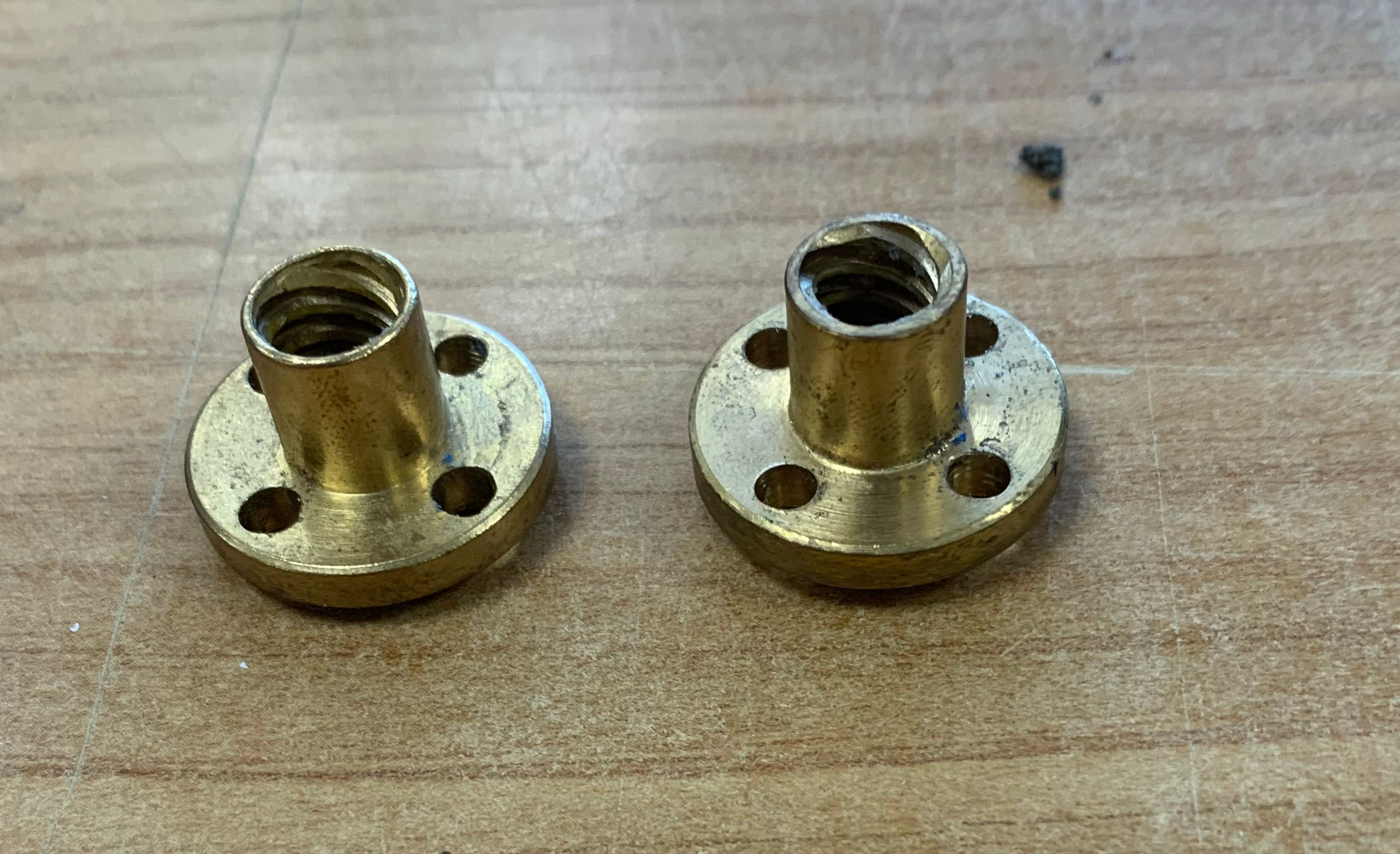 écrou en laiton ACME TR8