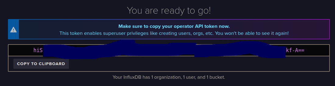 influx-token-api